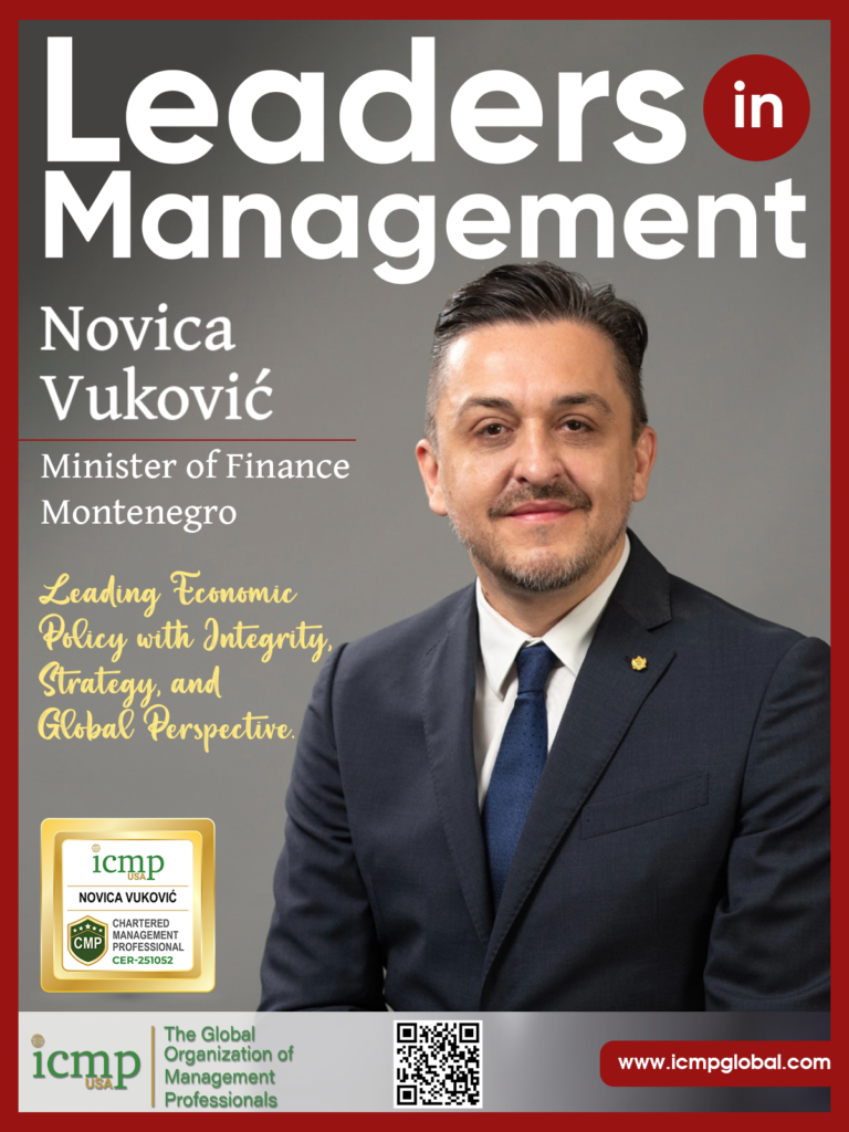 NovicaVuković - Leaders in Management | ICMP USA Publication